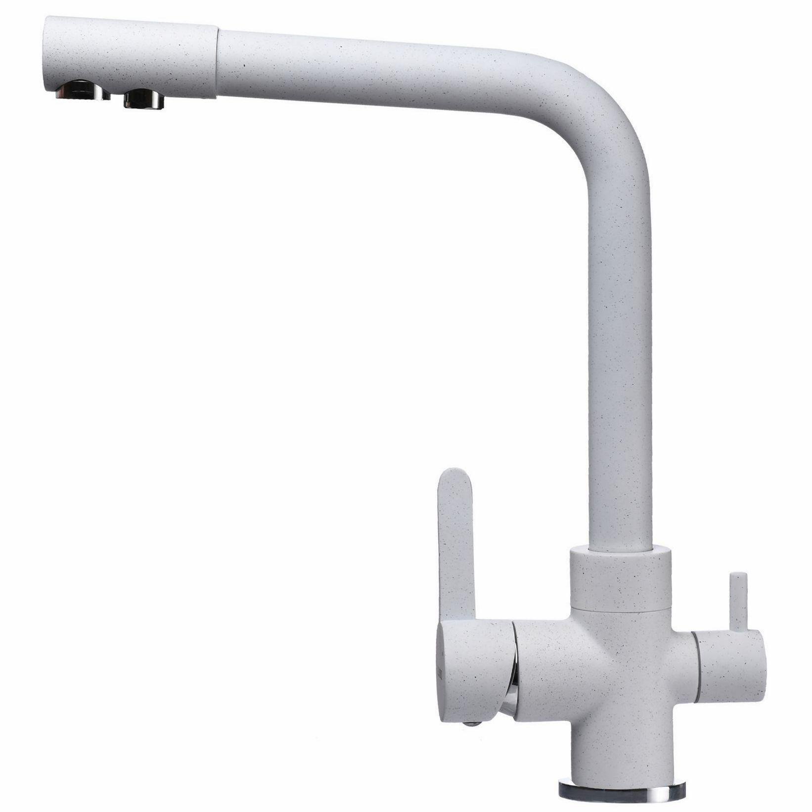 Смеситель для кухни под осмос Globus Lux Lazer GLLR-0444-7-White (0266)