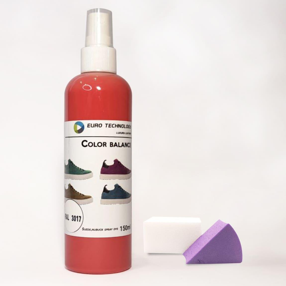 Спрей-фарба Euro Technology для замші/велюру/нубука 150 мл Рожевий RAL 3017