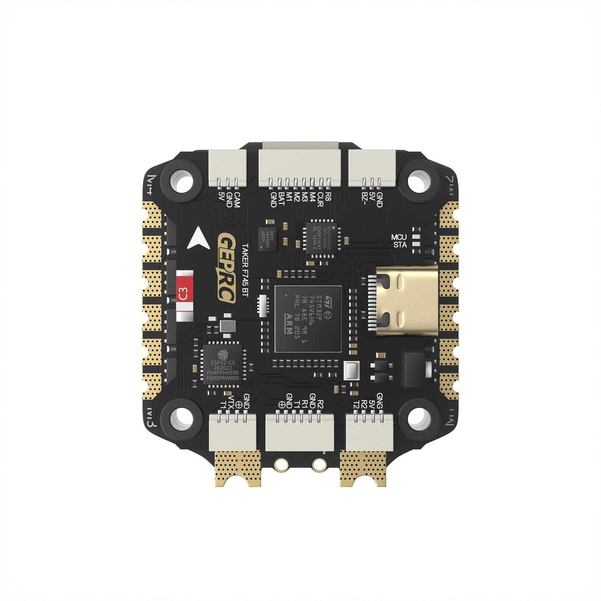 Стек FC+ESC GEPRC TAKER F745 BT 8Bit 60A STACK із 512 Мб Blackbox (824745) - фото 5