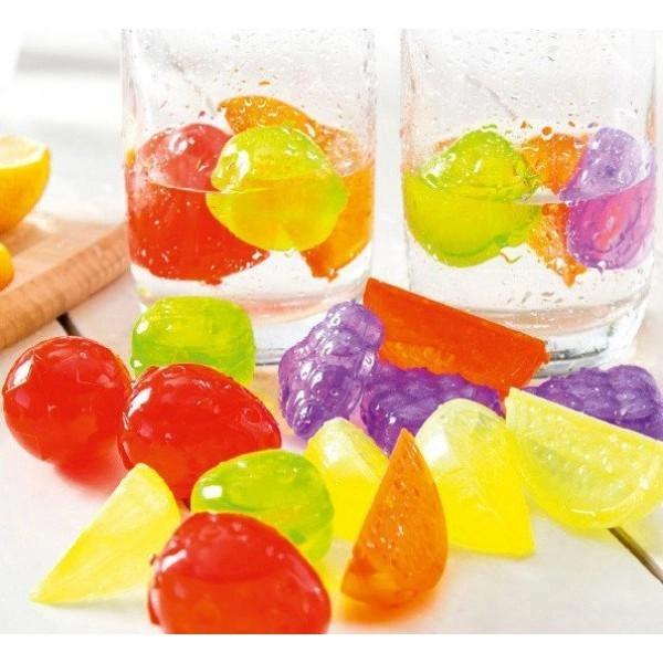 Формы для льда Frutti Ice пластиковый 12 шт. Разноцветный (ac216cb3) - фото 3