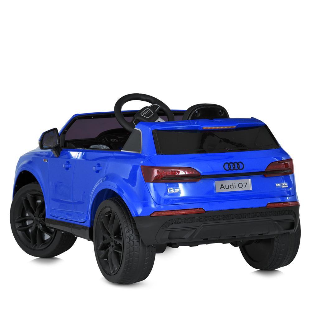 Детский электромобиль Bambi джип Audi Q7 M 5796EBLR Синий - фото 4 Детский электромобиль Bambi джип Audi Q7 M 5796EBLR Синий - фото 4