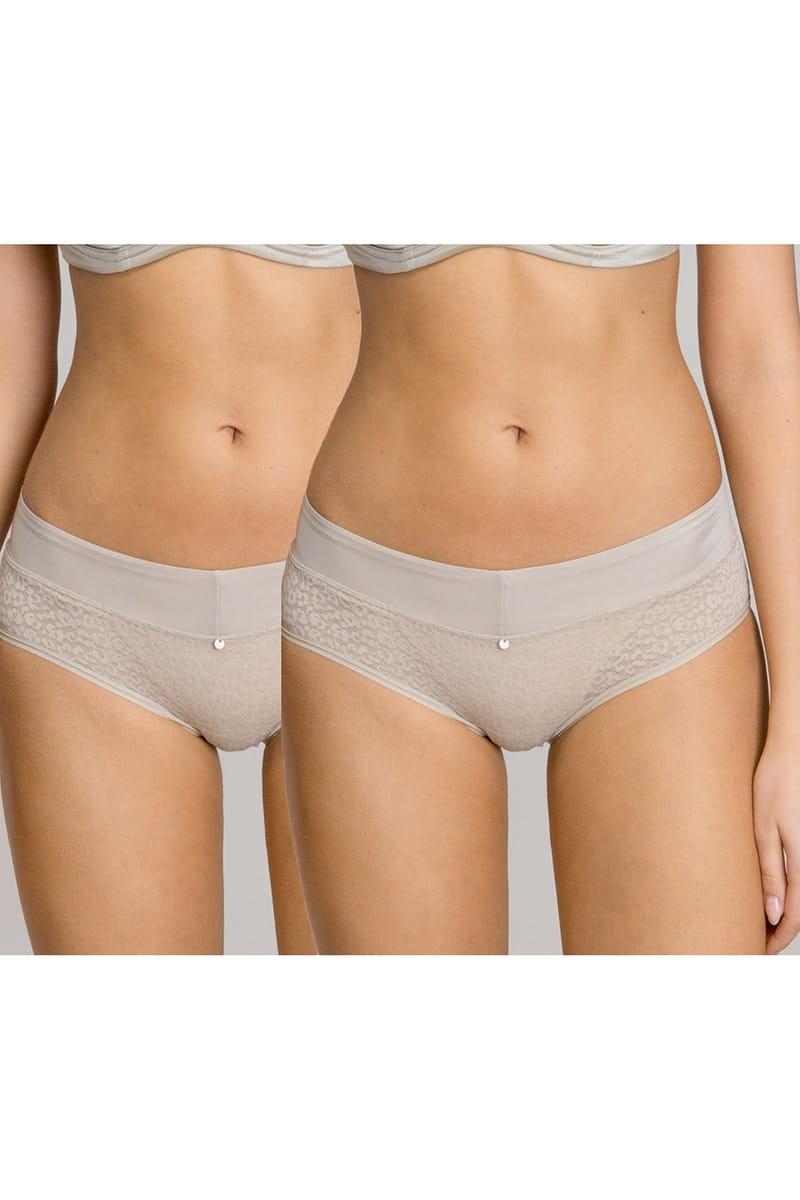 Трусики бриф Gisela р. 3/M 2 шт. Телесный (68120)