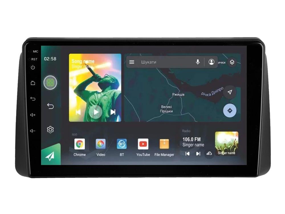 Штатна магнітола Sigma X9232 2+32 Gb Chrysler Grand Voyager 5 2011-2015 9"