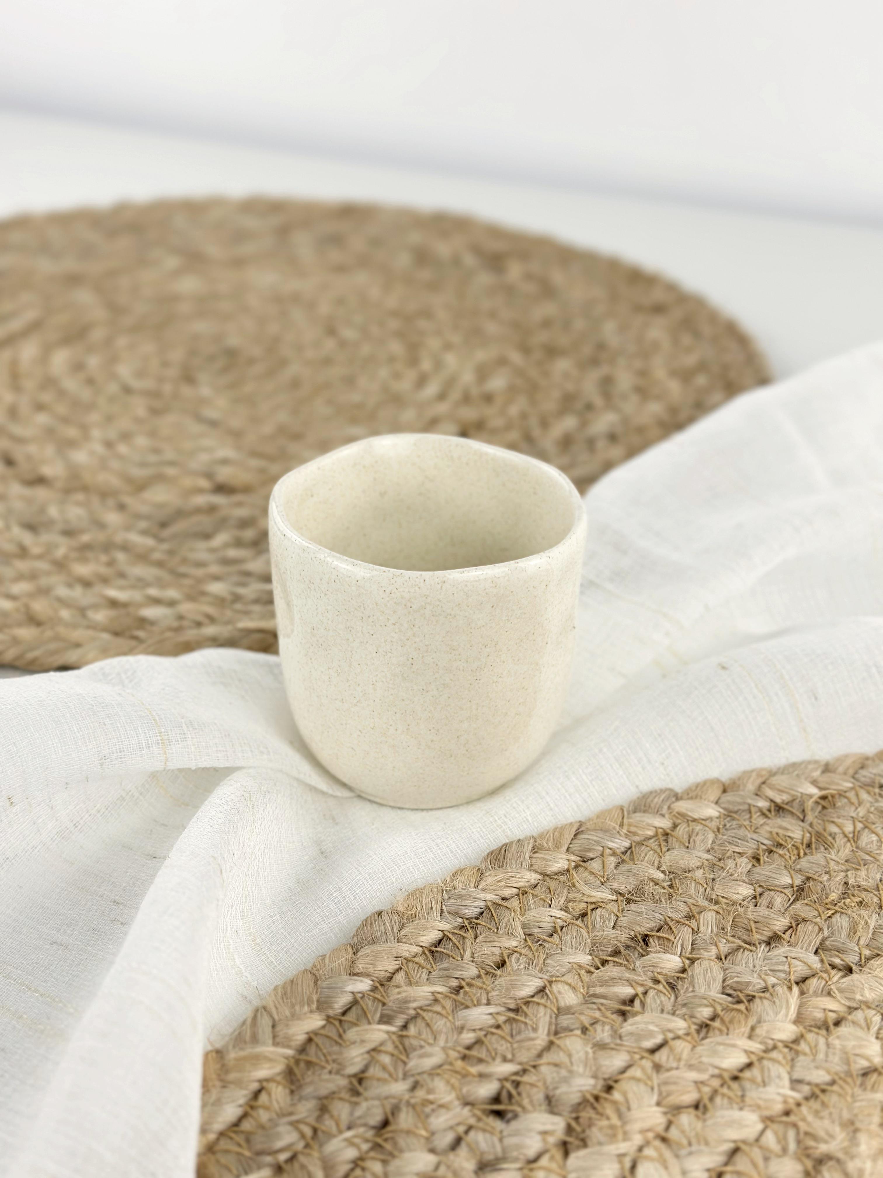 Рюмка глиняная Гражда 150 мл Белый (17005-17)