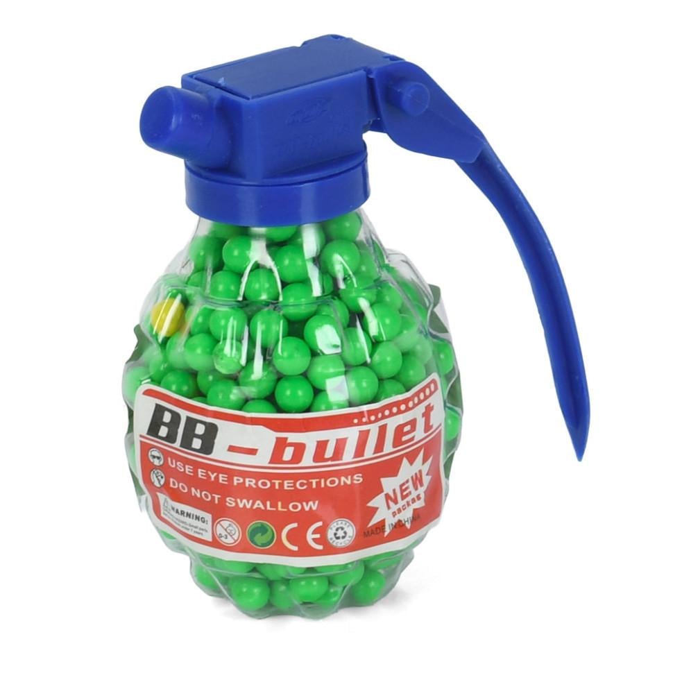 Кульки для дитячої зброї Граната BB-5 500 шт. Green
