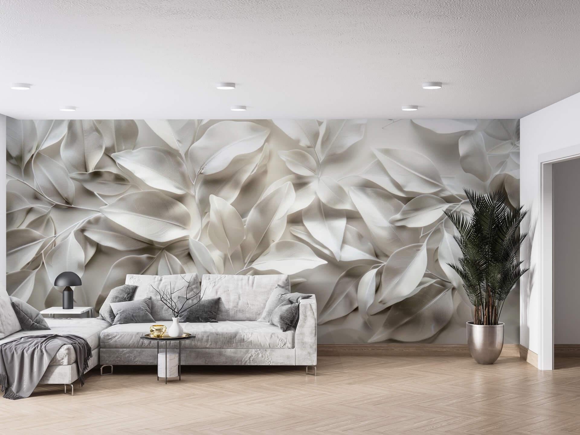 Фотошпалери флізелінові Styleo Print-walls 3D Тінь листя 0200 350х270 см (Pw-0200/3)