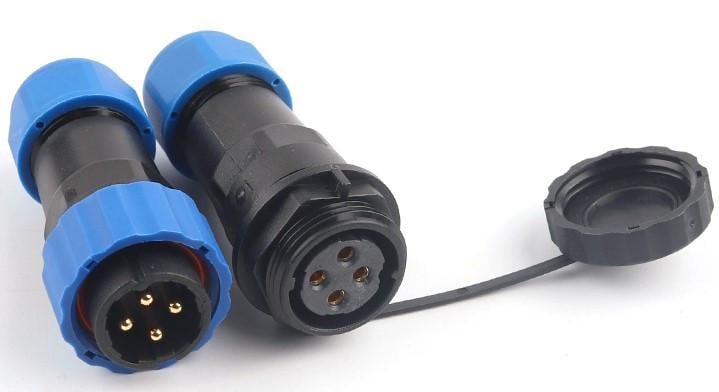 Разъем герметичный SP20 4D-F-M 4pin 25А IP68 (2667603184) Разъем герметичный SP20 4D-F-M 4pin 25А IP68 (2667603184)