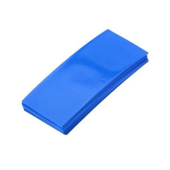 Термоусадочная пленка термоусадка для аккумуляторов 18650 ПВХ 100 шт. Blue (357333)