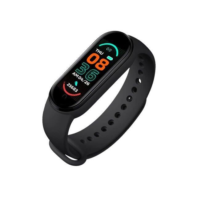 Фитнес часы браслет Band M6 Black