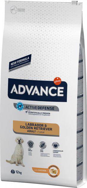 Корм сухой для собак Advance Dog Labrador Golden Retriever Chicken 12 кг (536510)