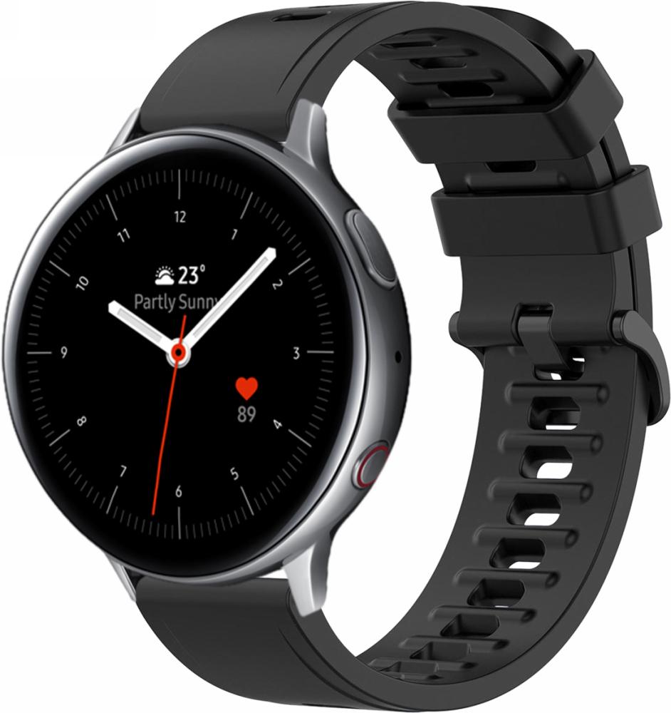 Ремешок Convex для Galaxy Watch Active 2 40/44 мм Black (18493)