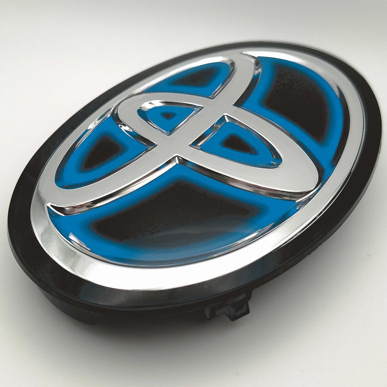 Эмблема Toyota Hybrid под стеклом 140х96 мм 90975-02124 (2761284177)