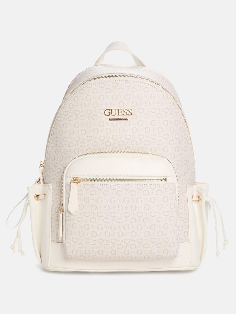 Городской женский рюкзак Guess Charli embossed logo backpack Бежевый (78124542171) Городской женский рюкзак Guess Charli embossed logo backpack Бежевый (78124542171)