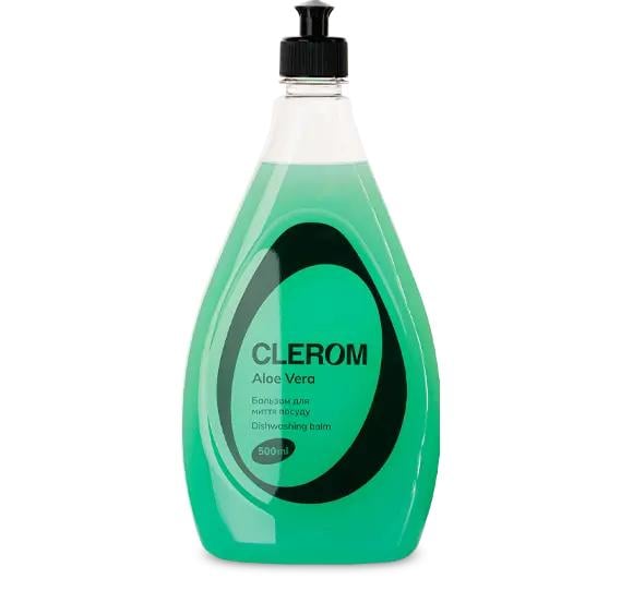 Бальзам для миття посуду Clerom Aloe Vera дой-пак 1100 мл (hx-46152)