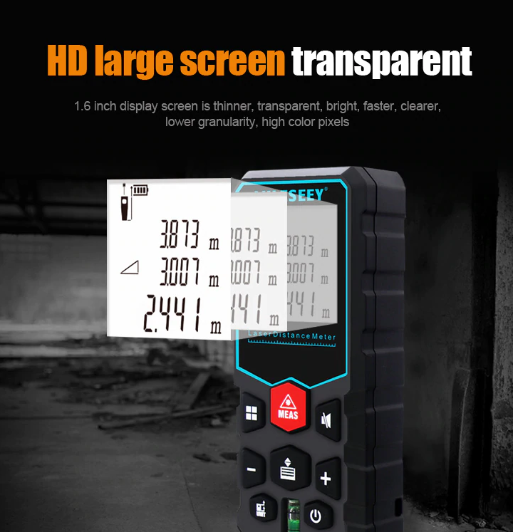 Лазерний далекомір MILESEEY X5 40 м - фото 5 Лазерний далекомір MILESEEY X5 40 м - фото 5
