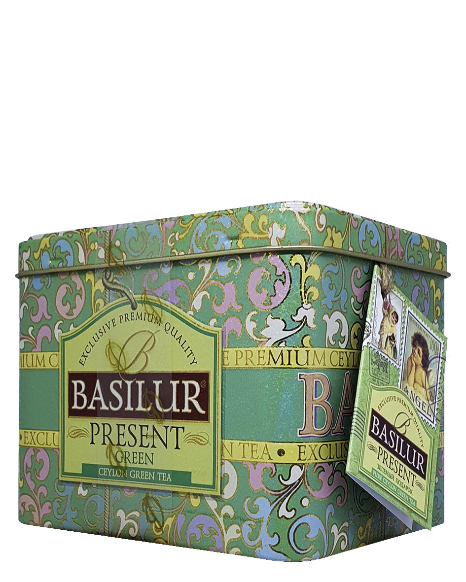 Чай зеленый Basilur Подарок Зеленый 100 г (55194)