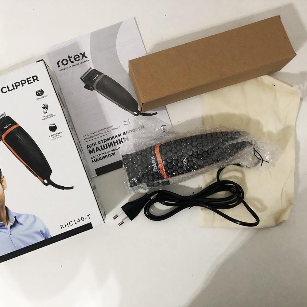 Машинка для стрижки волос Rotex RHC140-T (ws53811) - фото 3 Машинка для стрижки волос Rotex RHC140-T (ws53811) - фото 3