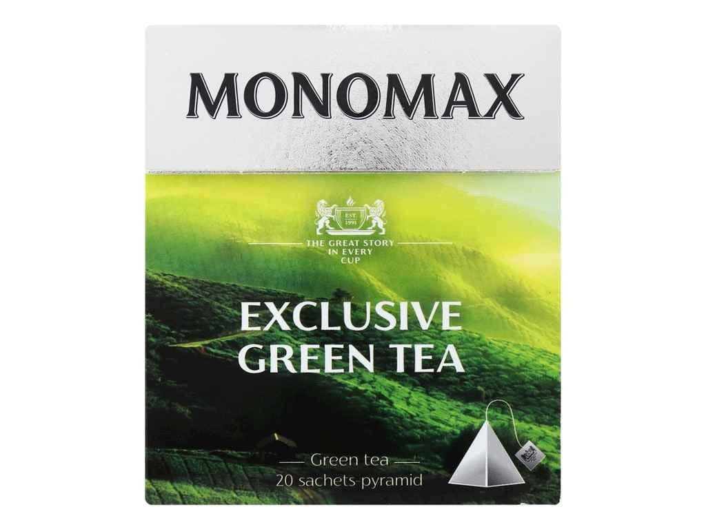 Чай пакетированный зеленый Мономах 20 пакетиков Exclusive Green Tea (845636) Чай пакетированный зеленый Мономах 20 пакетиков Exclusive Green Tea (845636)
