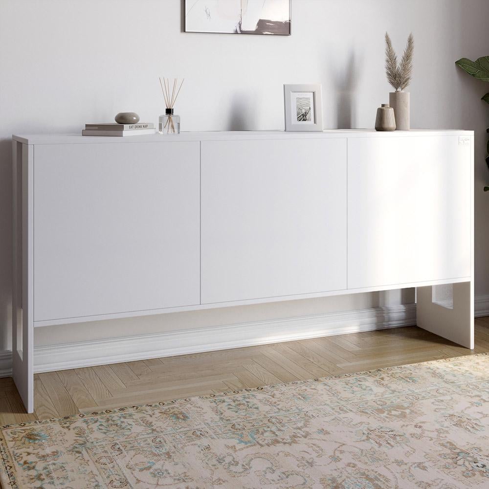 Комод Lion Нобу 2 с 3 дверями 160х34х80 см Нимфея Альба (000-000-1973) - фото 1 Комод Lion Нобу 2 с 3 дверями 160х34х80 см Нимфея Альба (000-000-1973) - фото 1