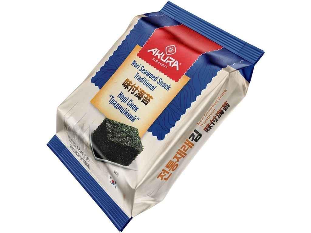 Чипсы нори AKURA Классическое нори 4,5 г (1017250)