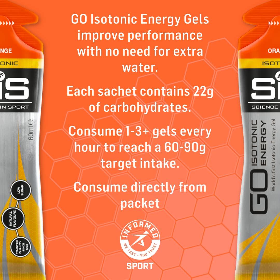 Енергетичний гель SIS Go Isotonic Gel 60 мл Orange - фото 4