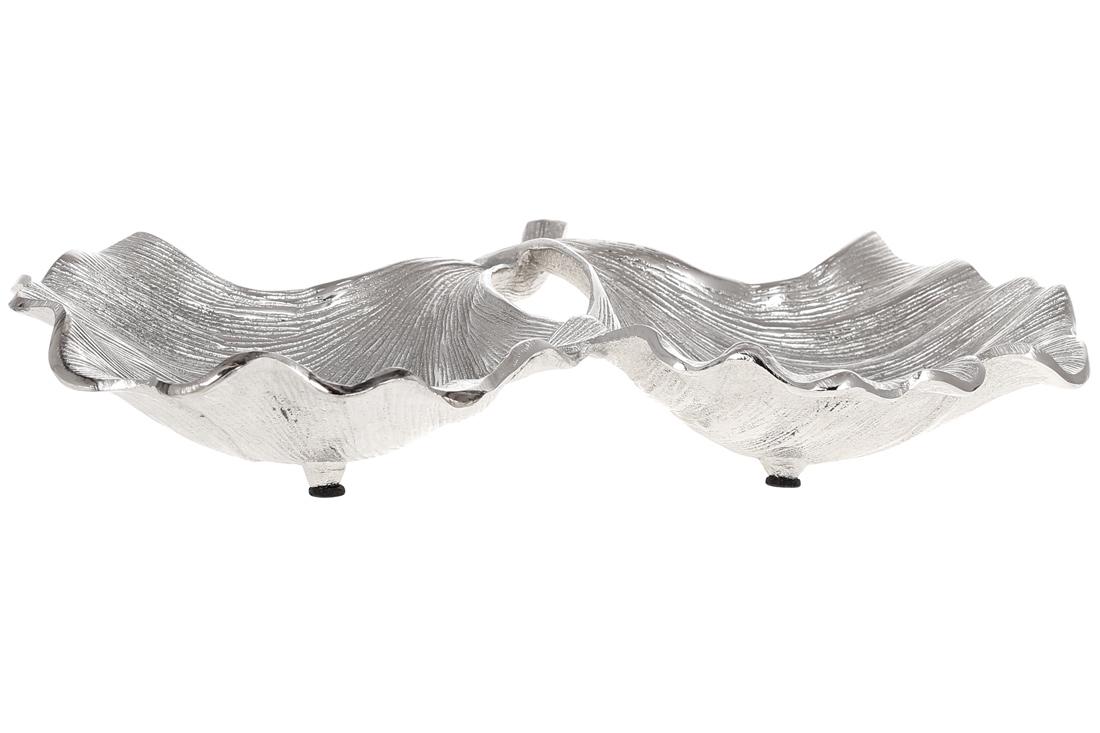 Блюдо BonaDi Гинкго двойное декоративное 27 см (438-122) - фото 2 Блюдо BonaDi Гинкго двойное декоративное 27 см (438-122) - фото 2