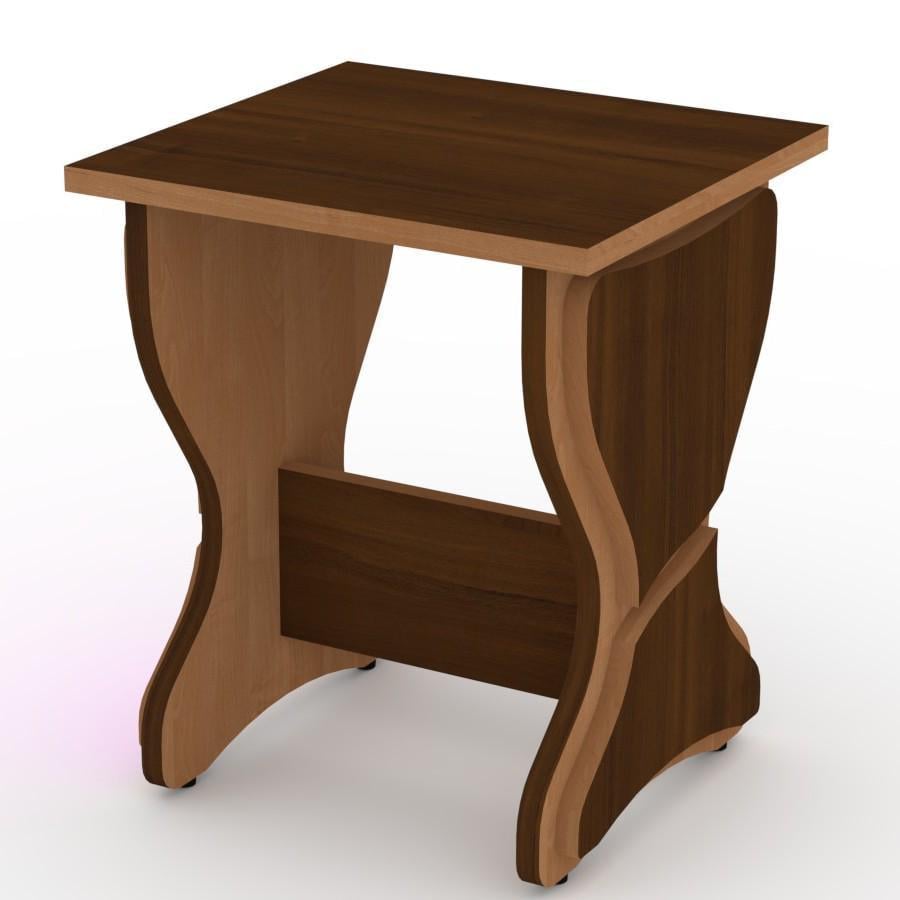 Табурет кухоний з накладкою МебліКо Т-6 36х33х41 см Горіх (k-2806-6) - фото 1 Табурет кухоний з накладкою МебліКо Т-6 36х33х41 см Горіх (k-2806-6) - фото 1