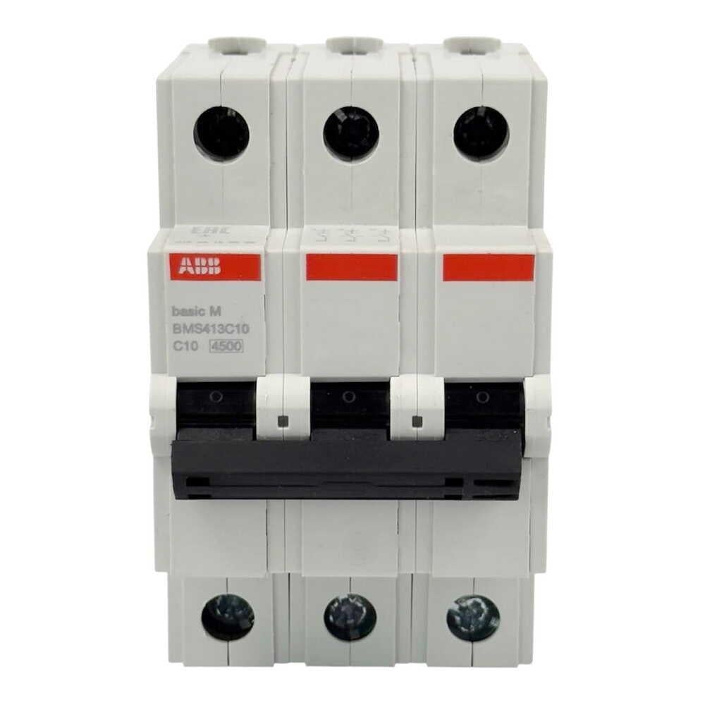 Автоматичний вимикач ABB basic M 3P C10 (2CDS643041R0104)