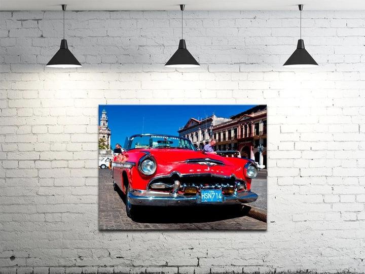 Картина на холсте DK Красный автомобиль (DKP4560-m632)