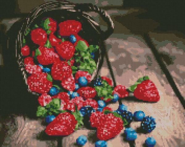 Алмазная мозаика Идейка Вкусы лета 40х50 см (AMO7069-mt)