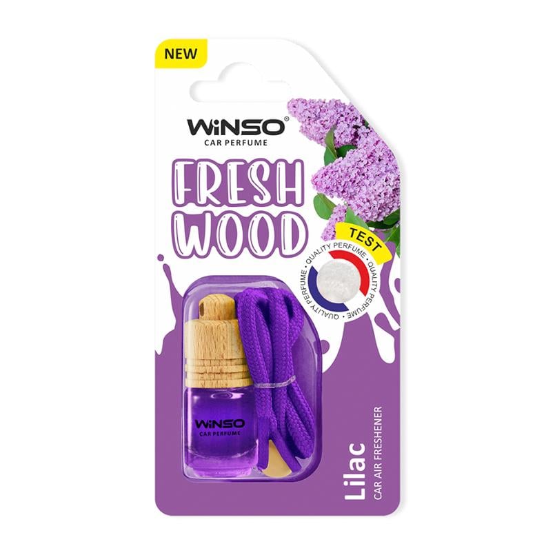 Ароматизатор WINSO Fresh Wood Lilac в блистере (539190)