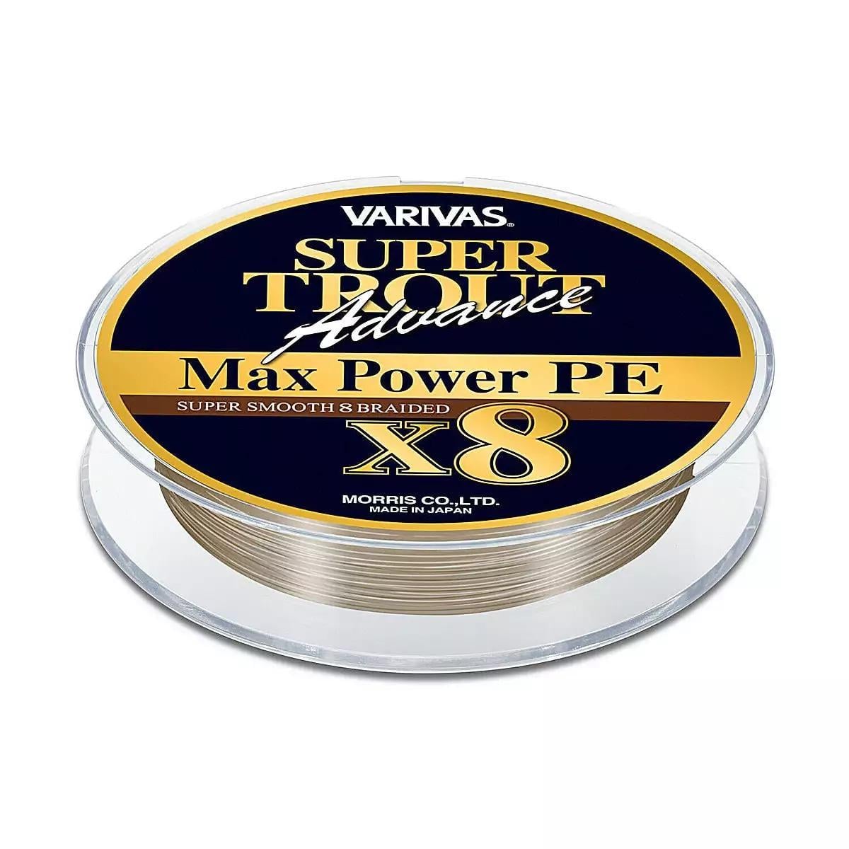 Шнур Varivas Super Trout Advance Max Power PE #1,2/0,185 мм 23lb/10,41 кг 150 м (2171700438)