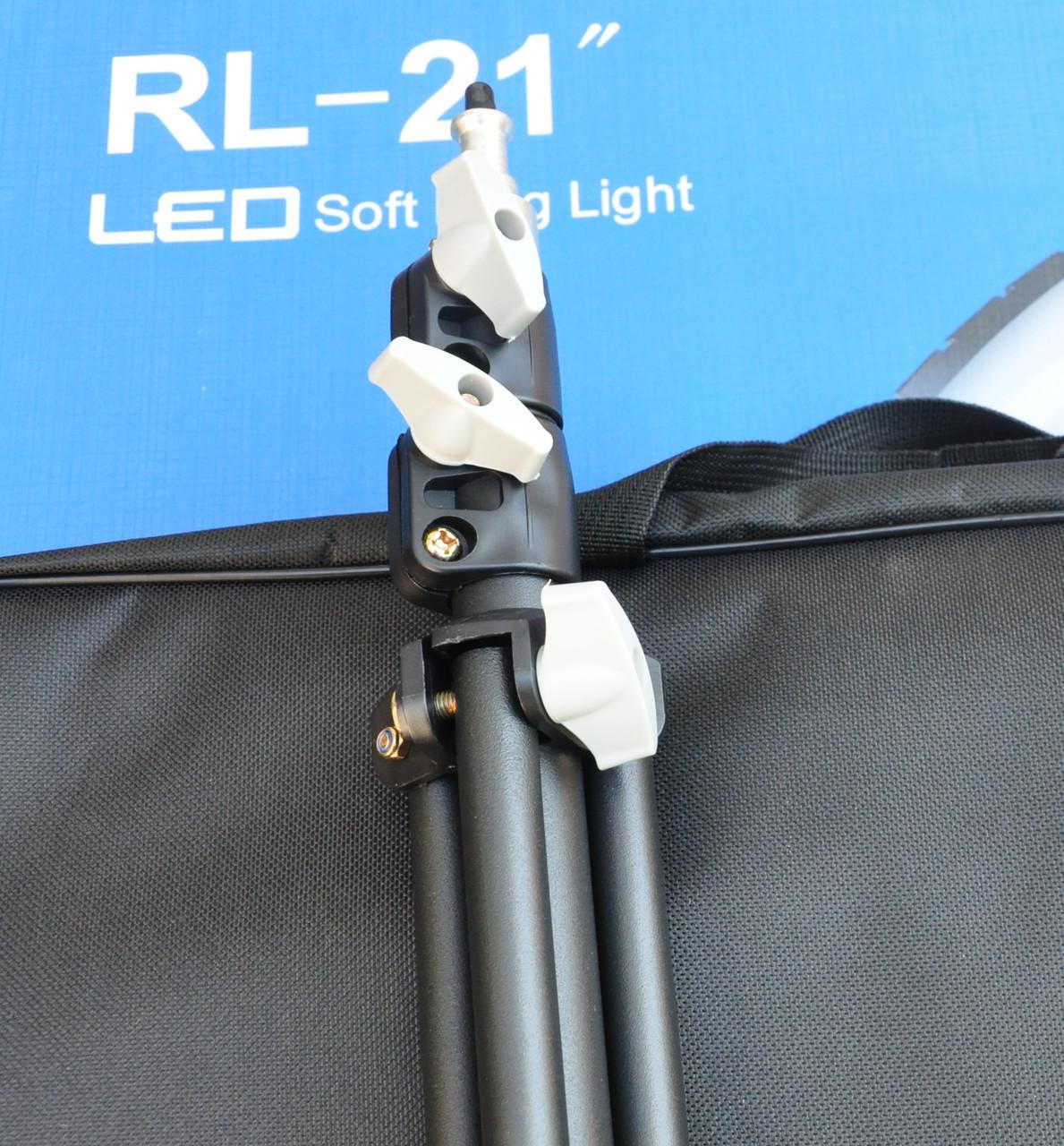 Кольцевая лампа светодиодная RL-21 со штативом 54 см (2472511832) - фото 6 Кольцевая лампа светодиодная RL-21 со штативом 54 см (2472511832) - фото 6