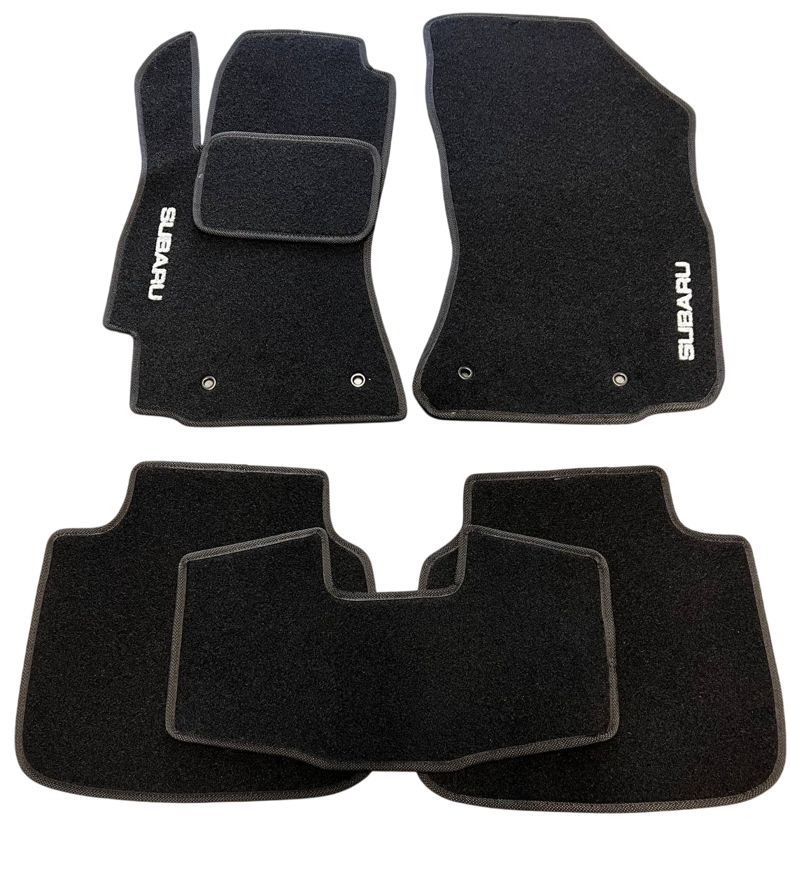 Килимки в салон ворсові для Subaru Outback 2014-2021 5 шт. Чорний (27327227)