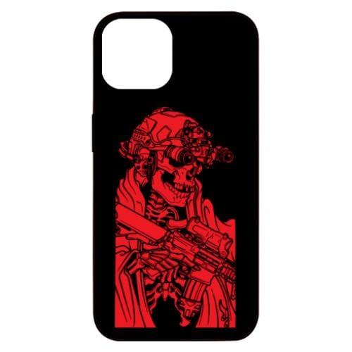 Чехол для iPhone 13 Череп снайпер