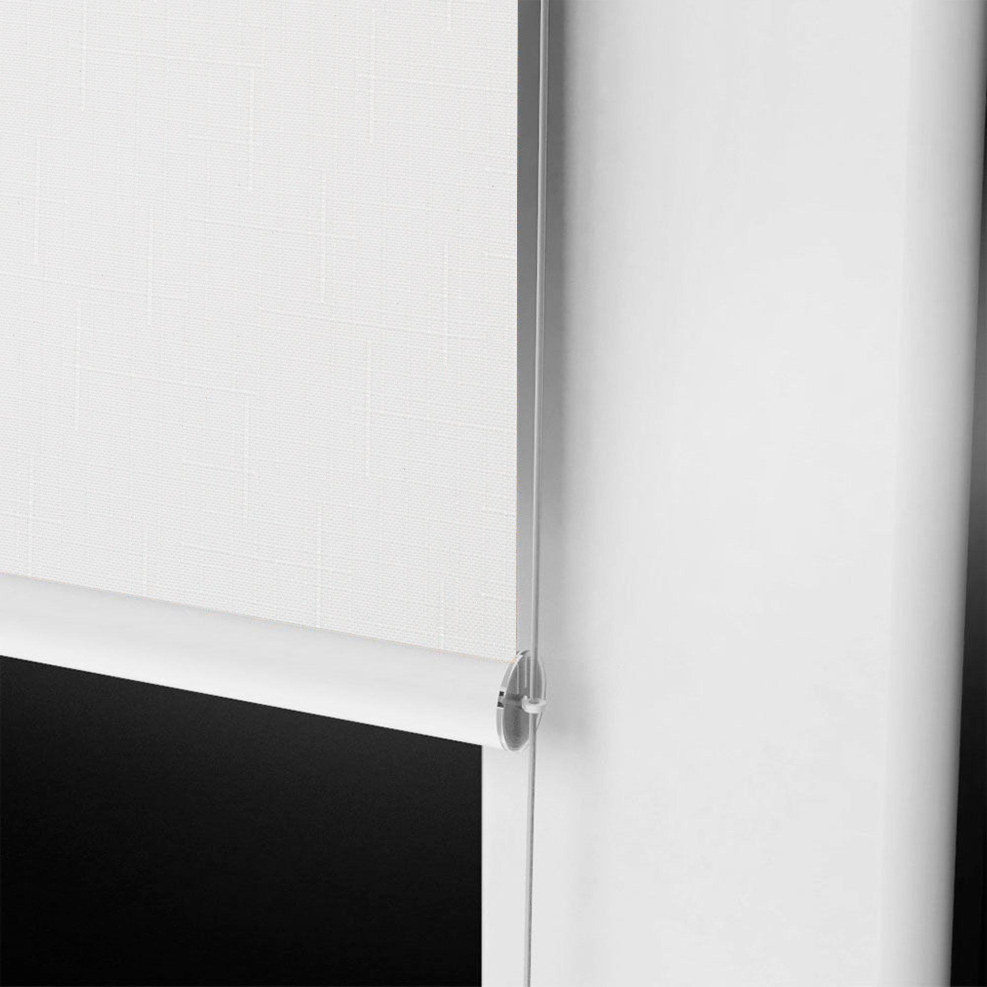 Ролета тканевая Decolux 47,5х160 см LEN Белый - фото 2