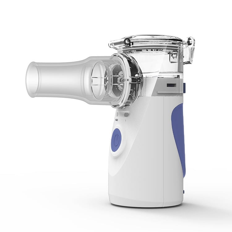 Ультразвуковой меш ингалятор небулайзер Mesh Nebulizer YM-252 для детей и взрослых портативный Белый - фото 5