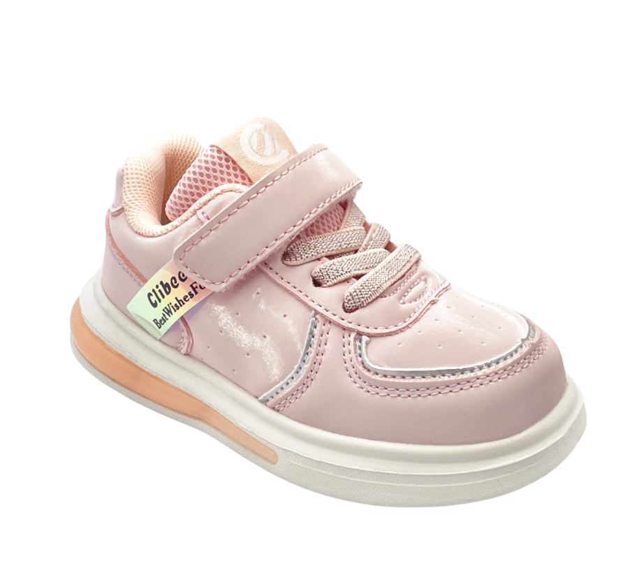 Кроссовки для девочек  Clibee E-8282/21 р. 21 Розовый - фото 2