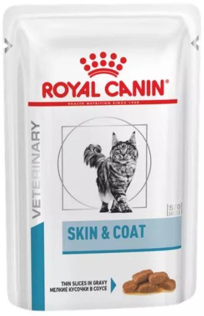 Корм вологий для котів Royal Canin Skin And Coat Cat промо-набір 6 шт. по 85 г (1272579311534)