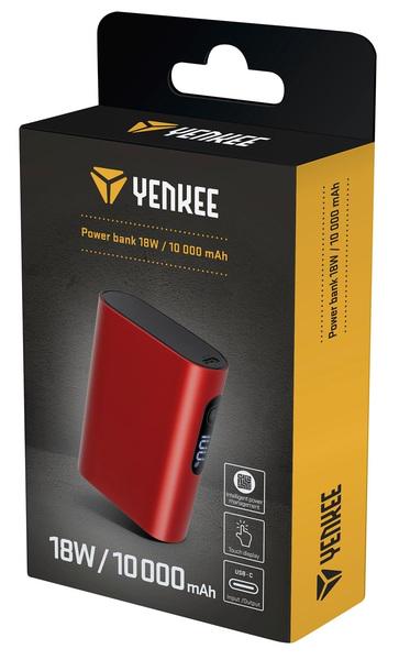 Повербанк Yenkee YPB 1180 10000 mAh PD Red (45180) - фото 3