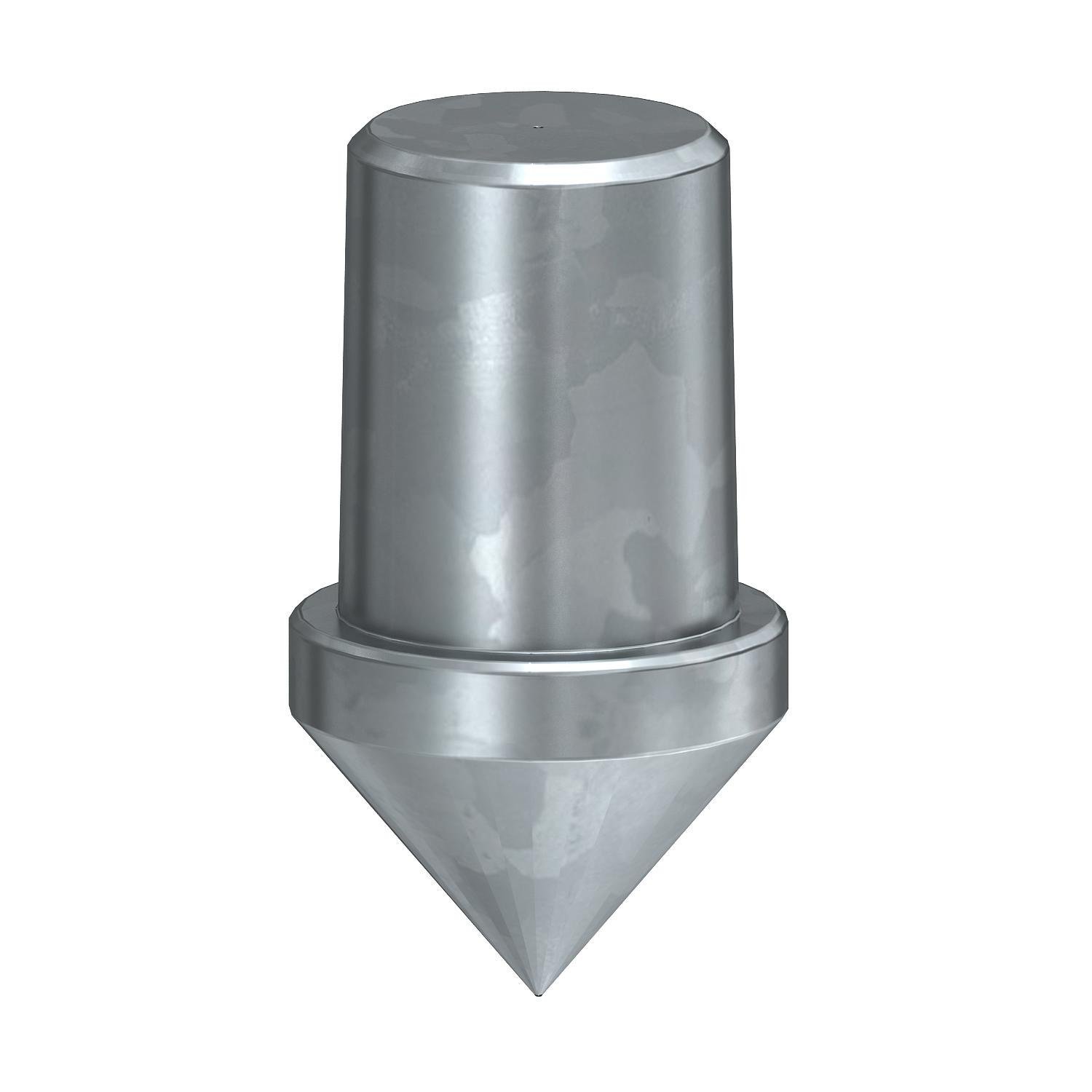 Наконечник заземлителя OBO bettermann ø 25 мм горячеоцинкованная сталь LightEarth (3041409)