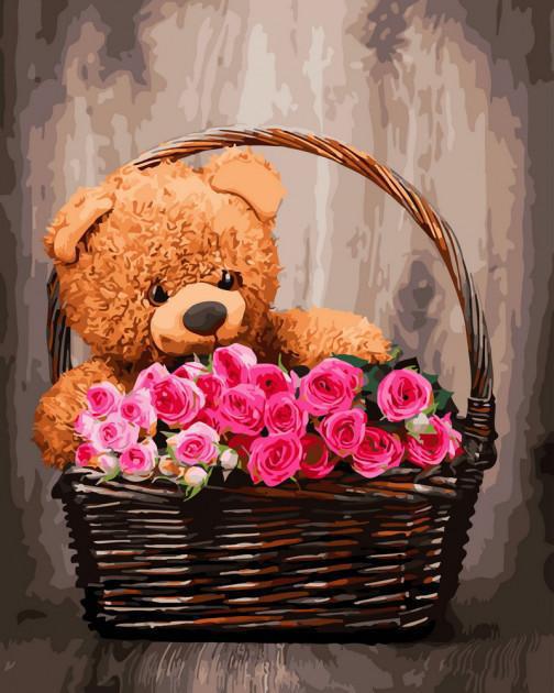 Картина за номерами Brushme "Подарунок для коханої" 40х50 см (BK-GX31602)