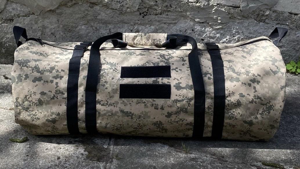 Военная сумка-баул непромокаемая 138 л Хаки (MR49724)