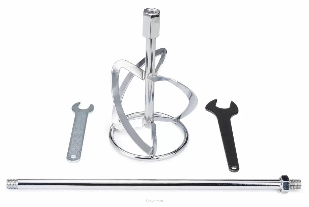 Дрель-миксер для строительных смесей Powermat PM-MI-2400T 2507747691 2400 Вт 0–900 об/мин (2507747691) - фото 5 Дрель-миксер для строительных смесей Powermat PM-MI-2400T 2507747691 2400 Вт 0–900 об/мин (2507747691) - фото 5