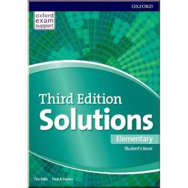 Підручник Solutions Third Edition Elementary Student's Book with Online Practice - фото 1 Підручник Solutions Third Edition Elementary Student's Book with Online Practice - фото 1