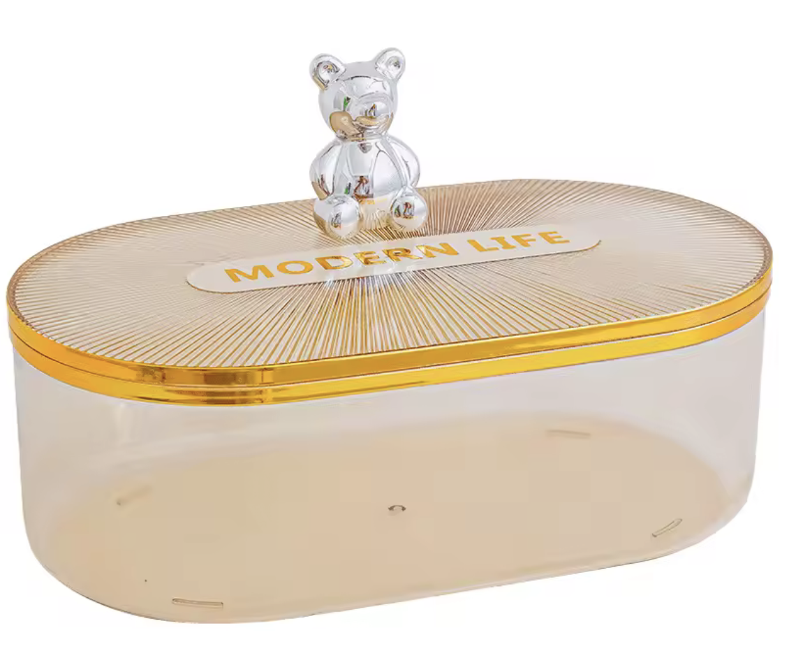 Органайзер для зберігання косметики з ведмедиком (10942) Органайзер для зберігання косметики з ведмедиком (10942)