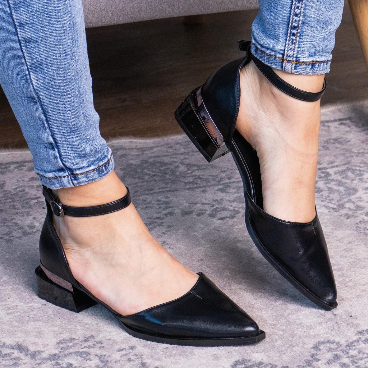 Туфли женские Fashion р. 39 25 см Черный (3109)