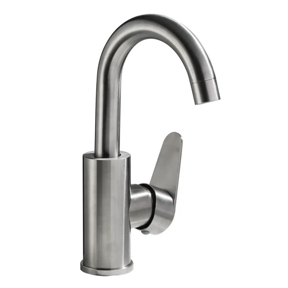 Змішувач для кухні Frap F1348 одноважільний Сатин (171217)