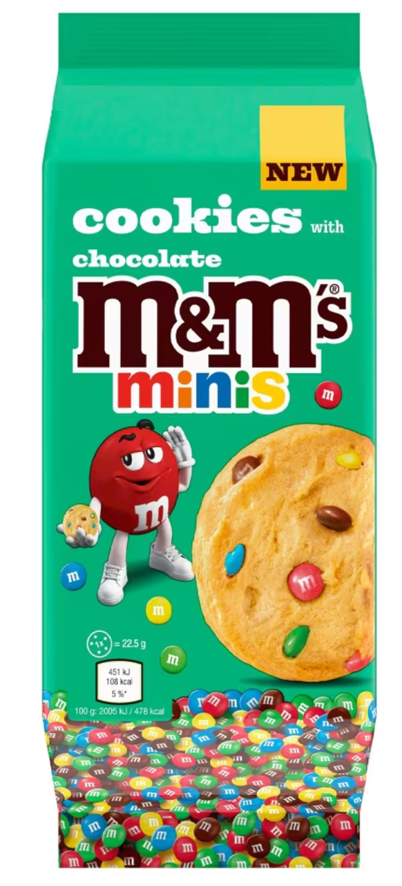 Печенье из драже M&M Minis Milk Chocolate Cookies 180 г (2426712291)