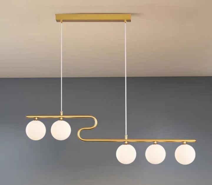 Люстра підвісна світлодіодна Valeso V DX2416-5 GD 35W (00000140859)